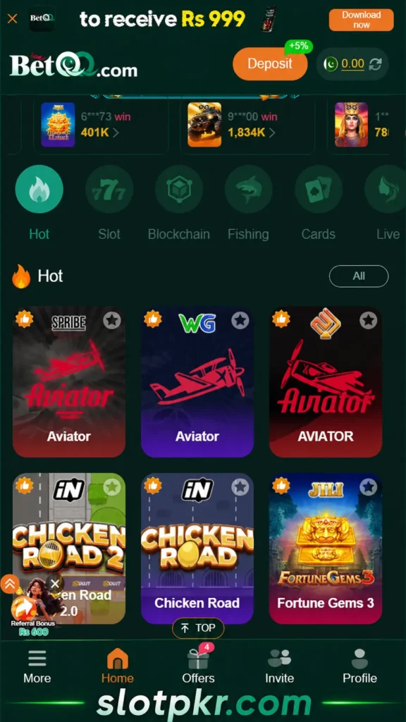 Betqq Game Home