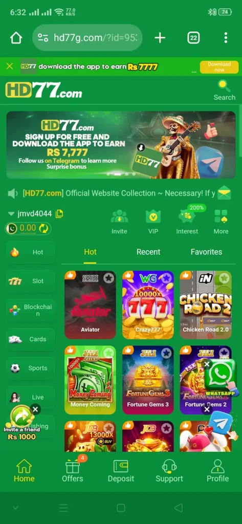 HD77 Apk
